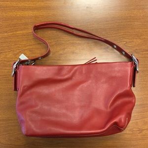 Coach Leather Shoulder Bag